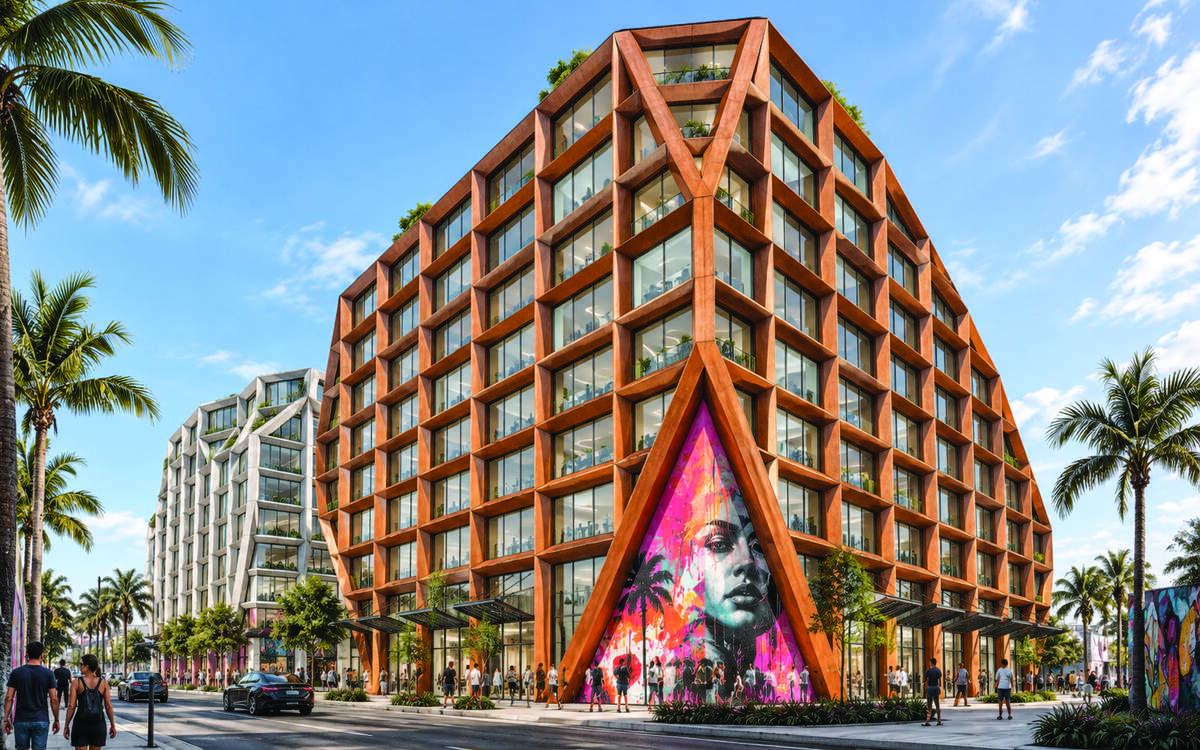 The two office buildings Moishe Mana plans to build were originally part of a larger plan to redevelop the Mana Wynwood site.